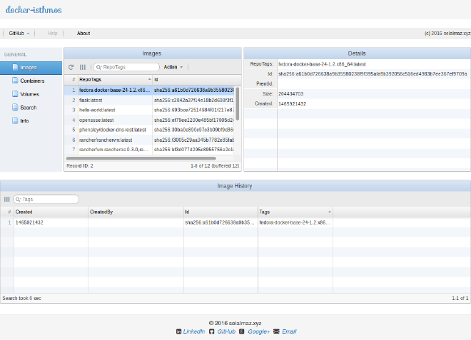 Docker Isthmos